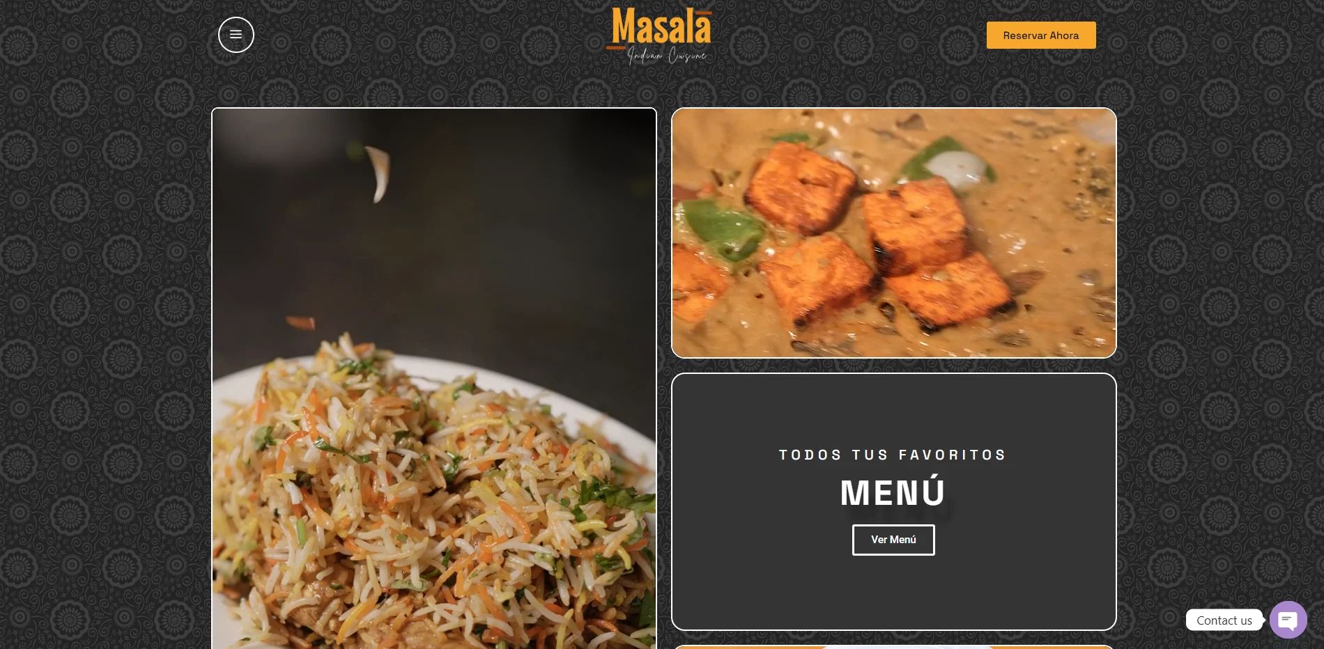 masala Indian cuisine